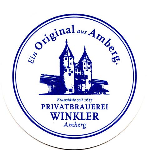 amberg am-by winkler 975 jahre 1-10a (rund215-ein original-blau)